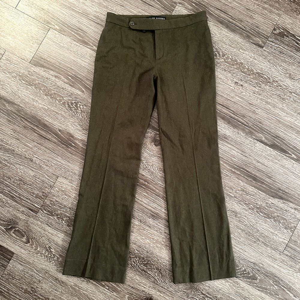 Ralph Lauren Black Label Wool Cashmere Trousers